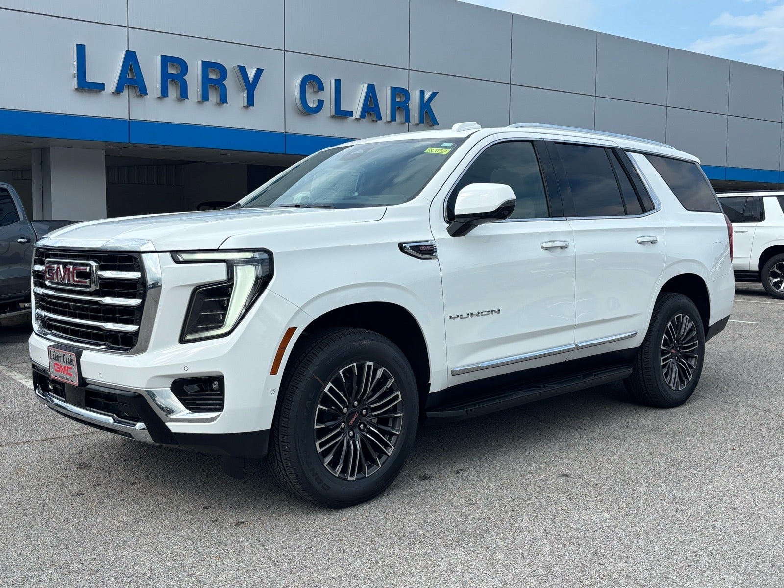 2026 GMC Yukon Elevation in Summit White — front three-quarter view