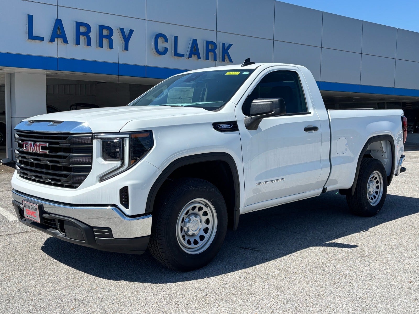 2026 GMC Sierra 1500 Pro in Summit White — front three-quarter view