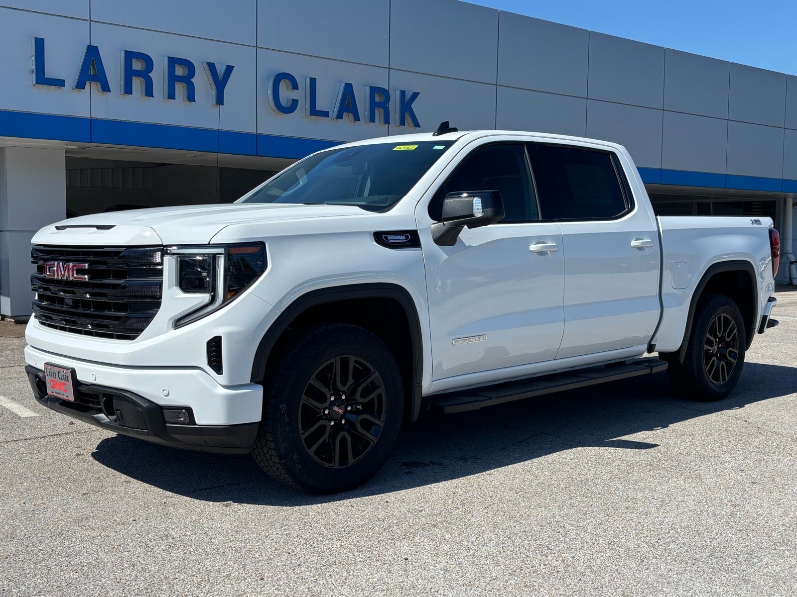 2026 GMC Sierra 1500 Elevation in Summit White — front three-quarter view