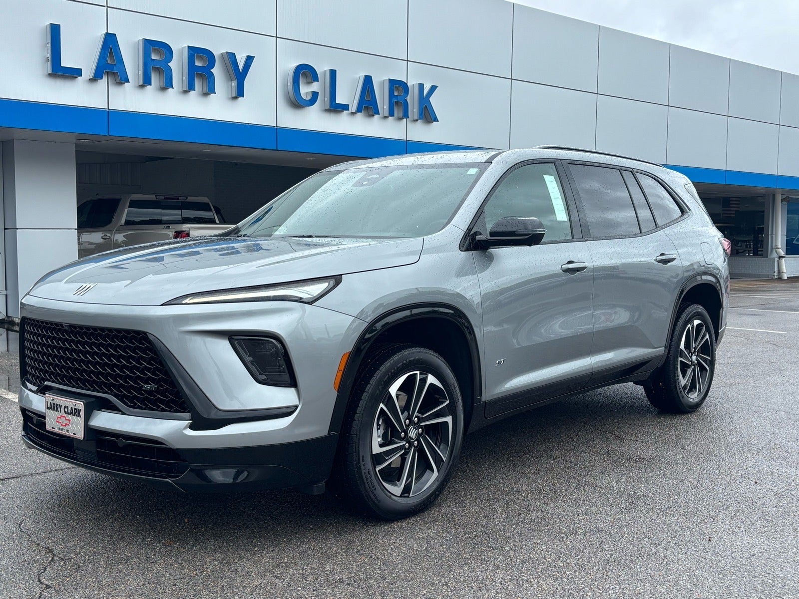 2025 Buick Enclave Sport Touring in Moonstone Gray Metallic — front three-quarter view